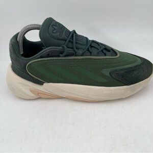 Adidas Men’s Ozelia Shadow Green- SZ 7 -Oxide Lace-Up Low Top Running Shoes